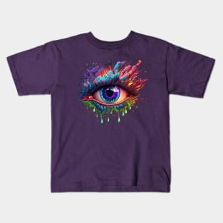 A Great Eye - Splosion Series Kids T-Shirt